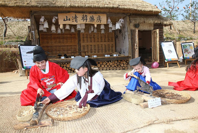 Sancheong là trung tâm dược liệu với nhiều món ngon từ thảo mộc