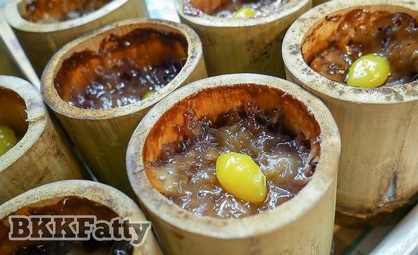 Bánh nếp ống tre (Khao Lam) - Món vặt Thái Lan nổi tiếng