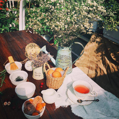 Không gian Rewind Tea House quán trà Hà Nội