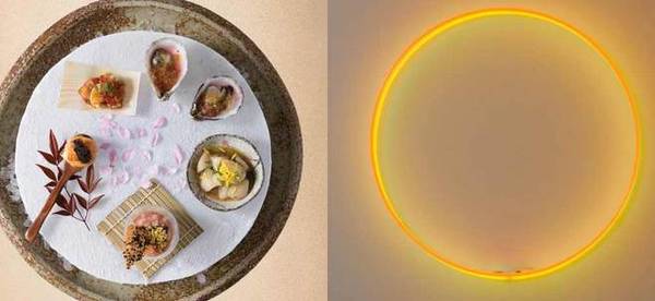 Tác phẩm nghệ thuật ăn được Mandarin Grill