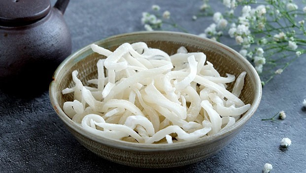 Mứt dừa sợi cho mứt Tết