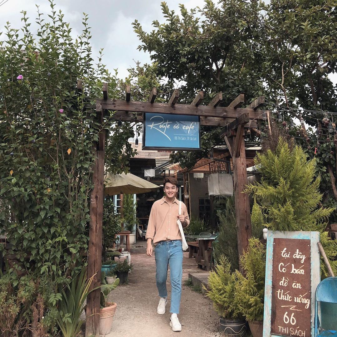 Nội thất hoài cổ quán café Đà Lạt 24/24
