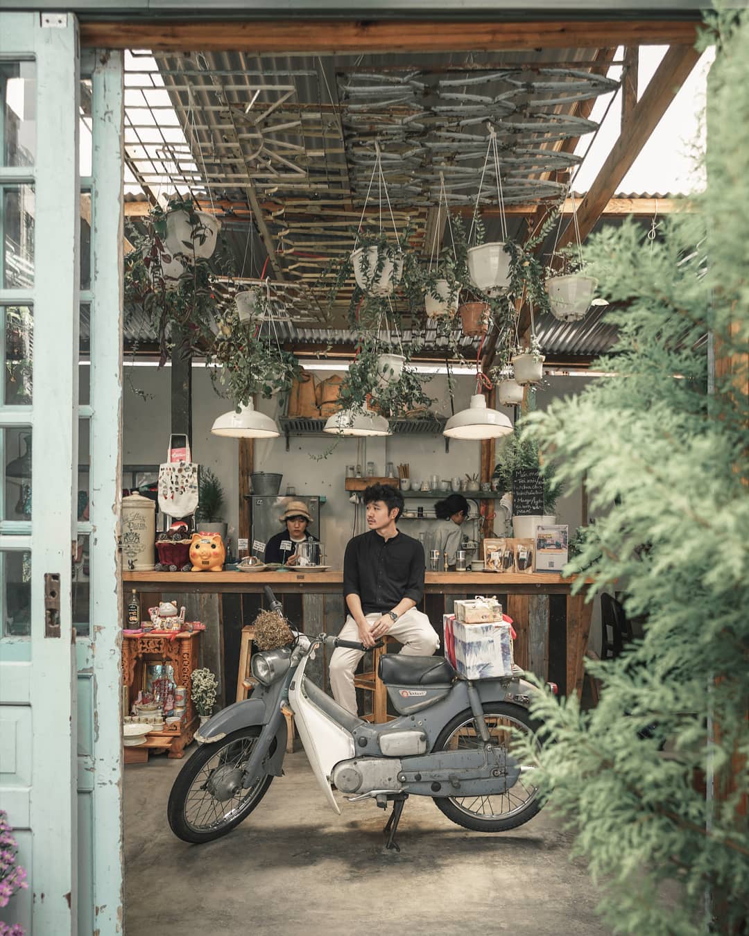Không gian Route 66 - Quán café Đà Lạt 24/24