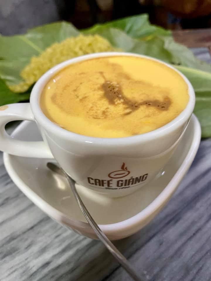 Cafe Giảng nổi tiếng với cafe trứng Hà Nội
