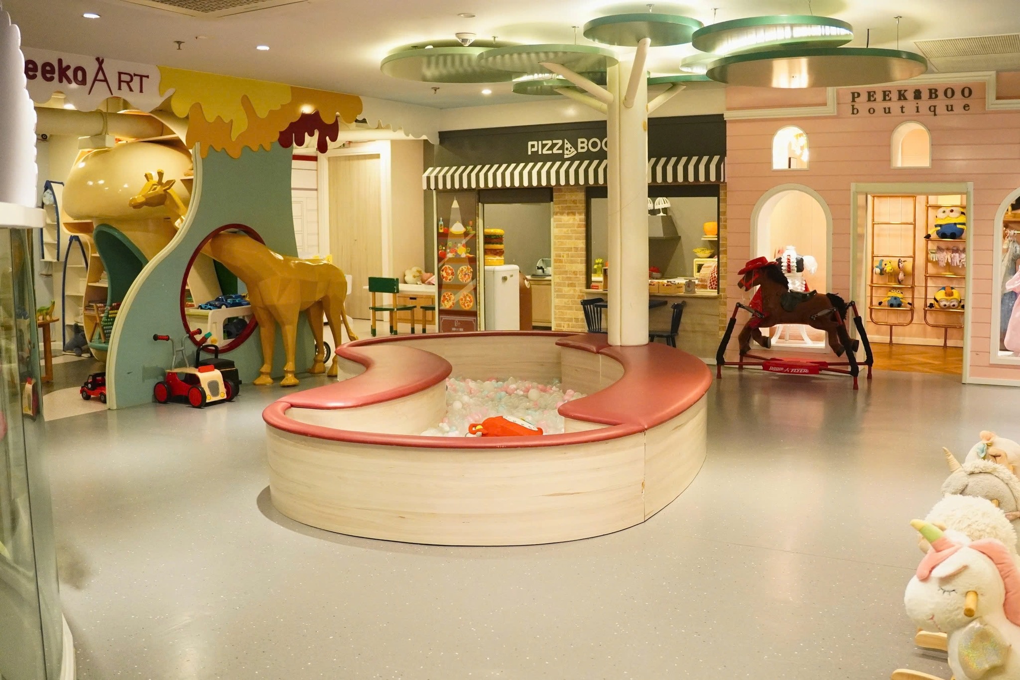 Nội thất Peekaboo Premium Kids Cafe