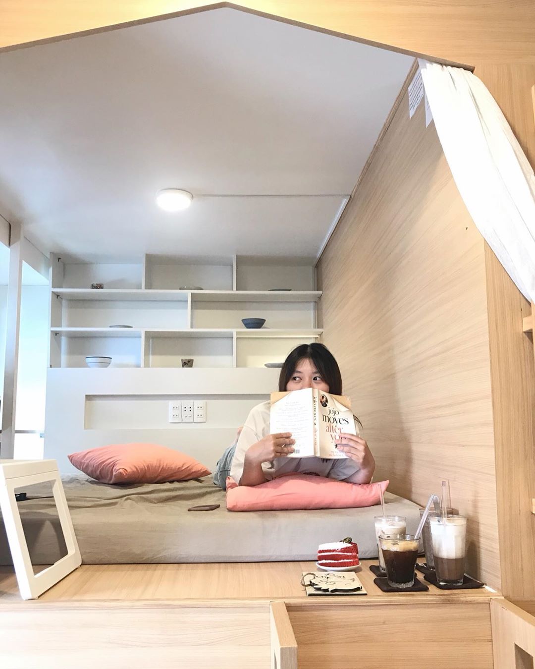 Không gian cafe nằm Sài Gòn tại Chidori