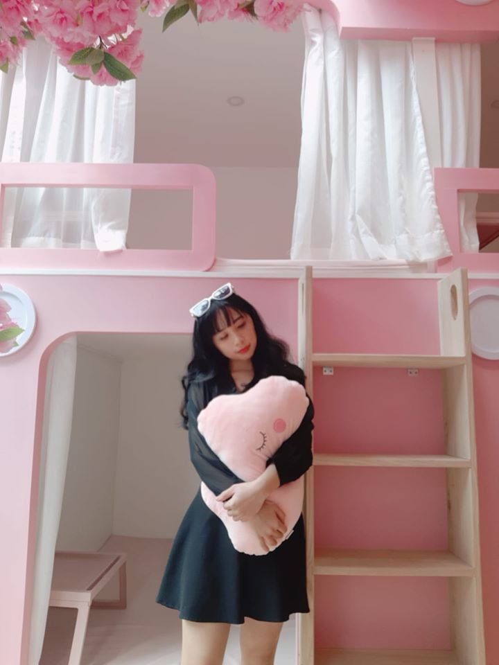 Không gian cafe nằm Sài Gòn tại Binna Seoul Cafe