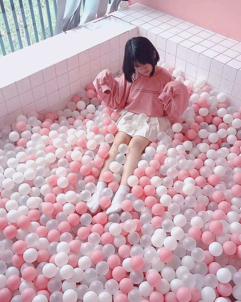 Pink Uni Café - quán cafe Sài Gòn màu hồng