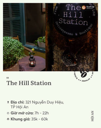 Quán cà phê xinh The Hill Station ở Hội An