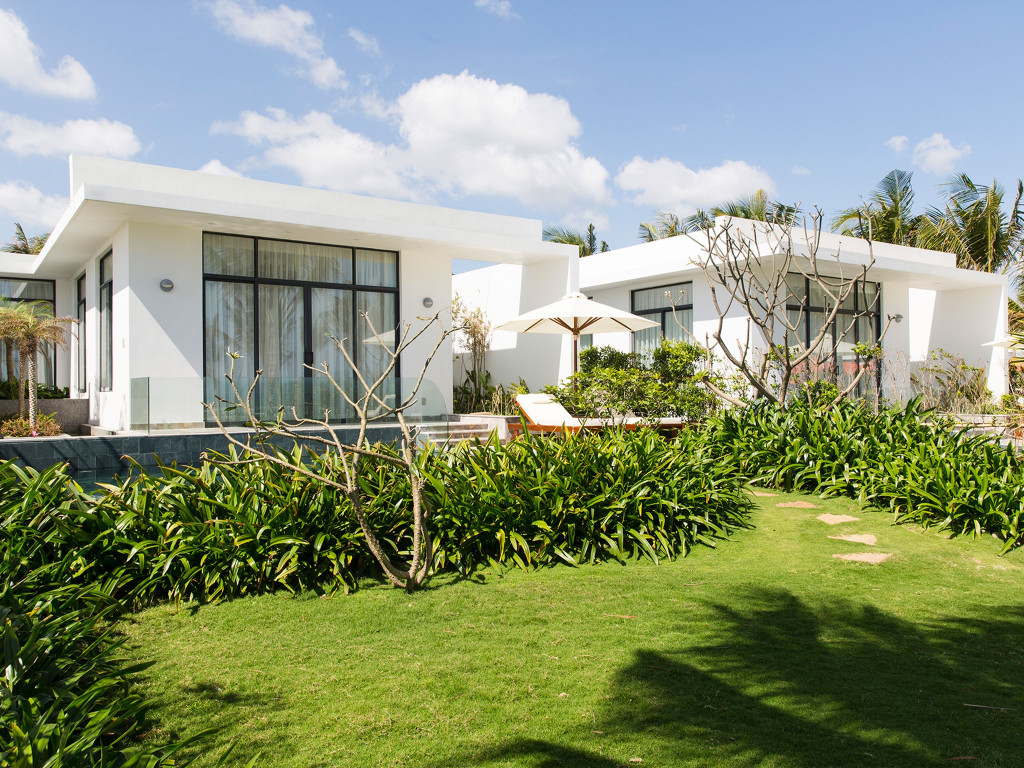 Không gian phòng nghỉ tại resort Cam Ranh Riviera Beach