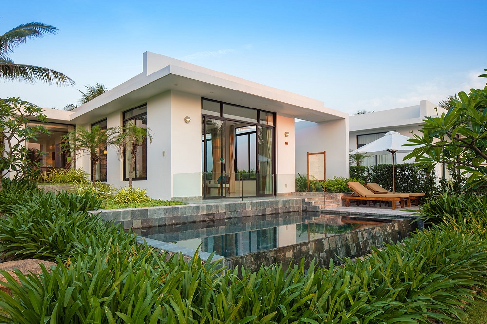 Hồ bơi riêng tại Pool Villa Cam Ranh Riviera
