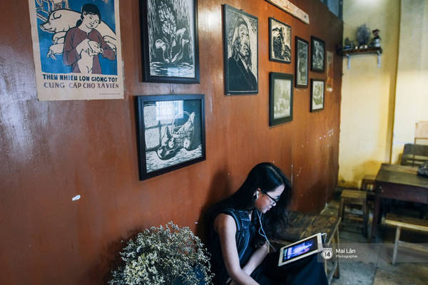 Khách ghé thăm quán cafe Hà Nội Căng tin 109