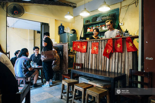Góc nhỏ bình yên tại quán cafe Hà Nội Căng tin 109