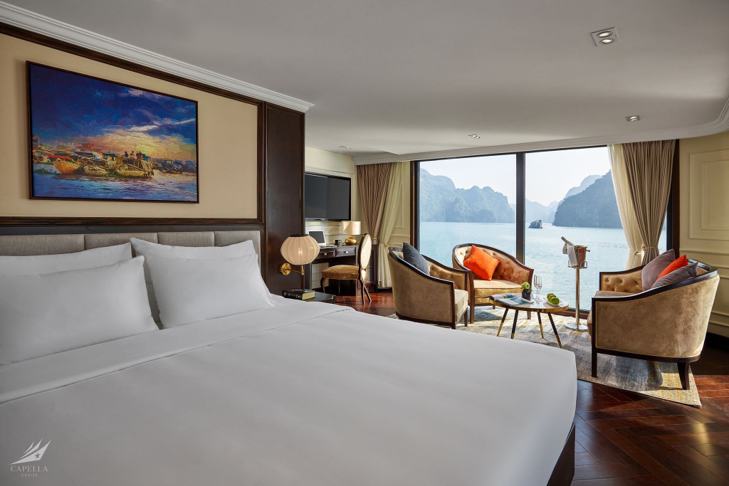 Du thuyền Capella Hạ Long Ocean Sky Sundeck Du thuyền Capella Hạ Long Ocean Sky Sundeck