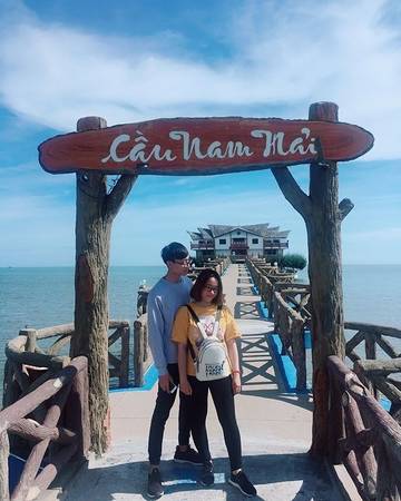 Cầu Nam Hải Cần Giờ - Điểm đến Cần Giờ không gian lãng mạn