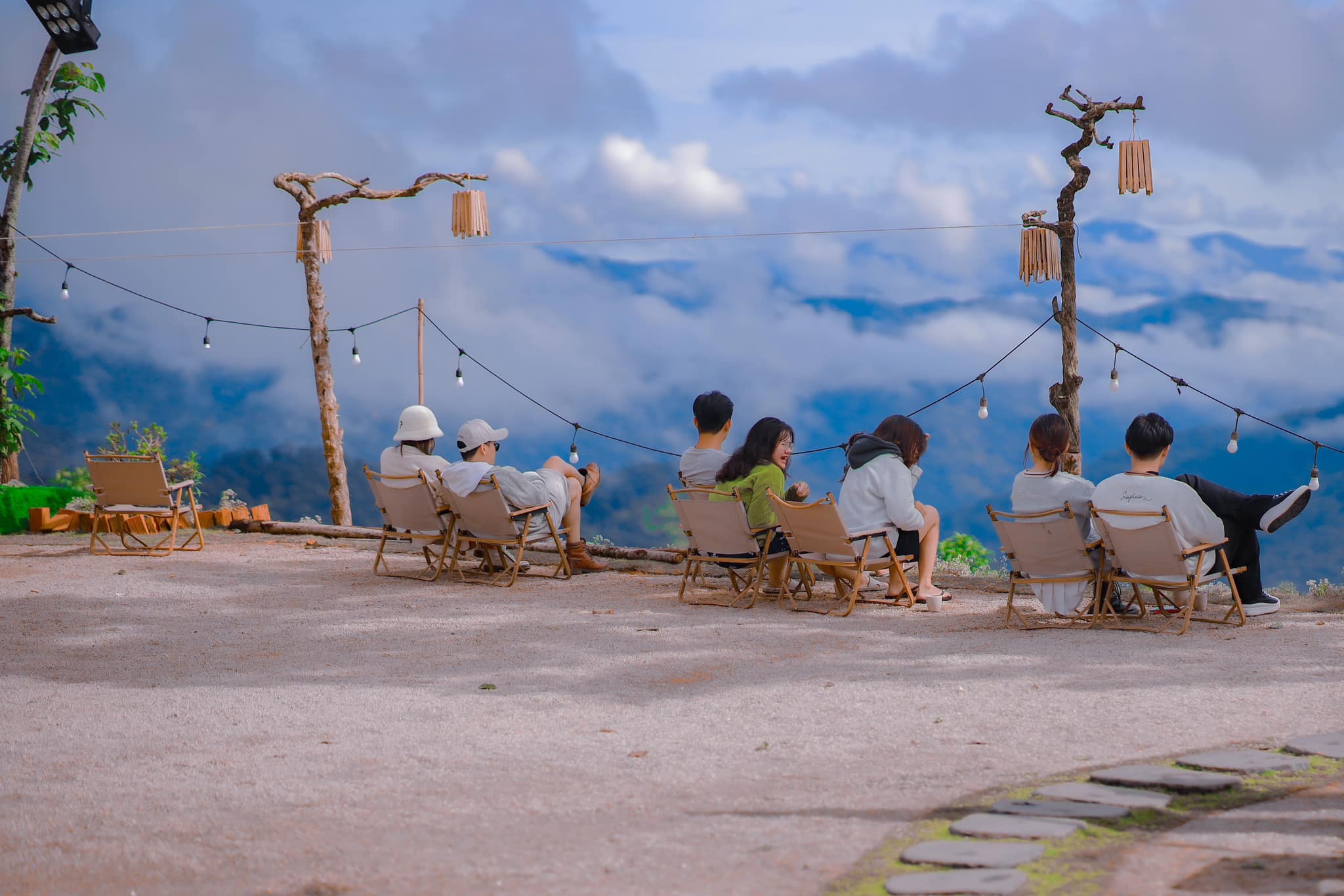 View săn mây tại Cầu Đất Panorama tour Tết Đà Lạt