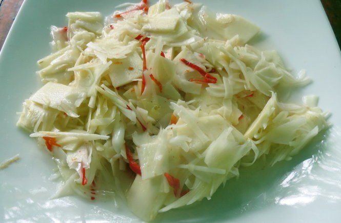 Dưa chua củ hũ khóm miền Tây