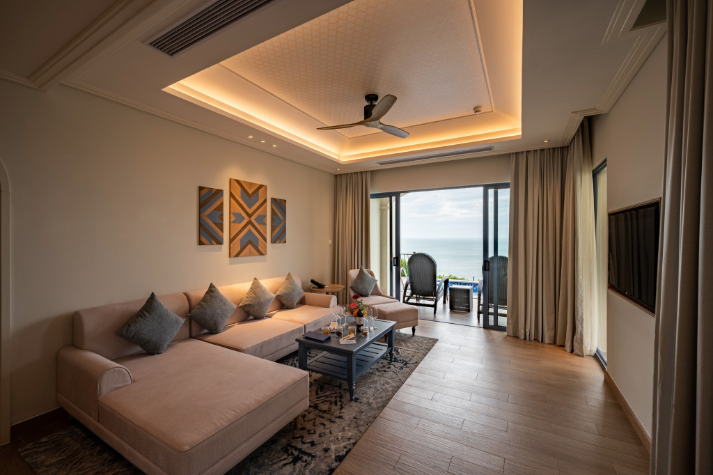 Centara Mirage Mũi Né phòng nghỉ mang sắc màu Địa Trung Hải