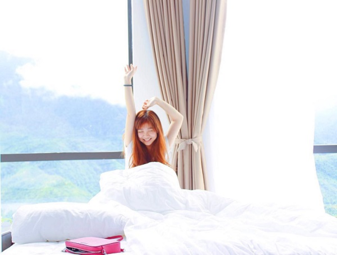 View Fansipan mỗi sáng từ khách sạn Amazing Sapa