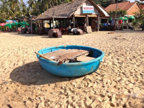 Thuyền tròn truyền thống Phú Quốc