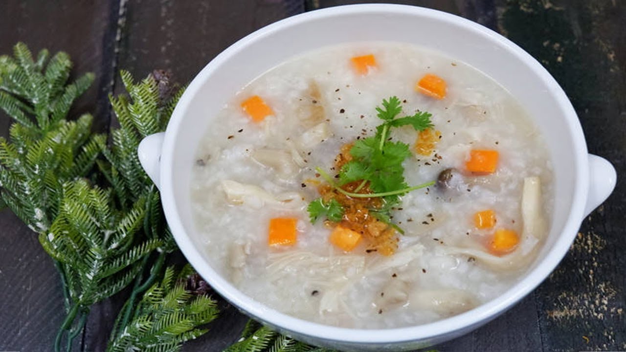 Cách nấu cháo thịt thập cẩm thơm ngon, tiện lợi cho bữa tối