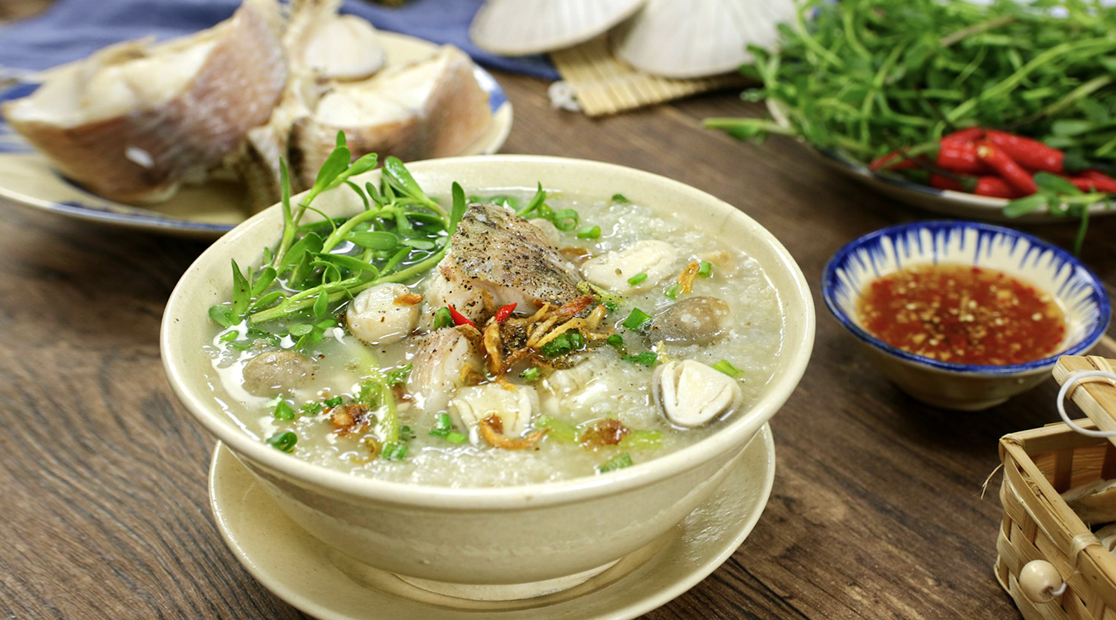 Cháo ám đặc sản Trà Vinh