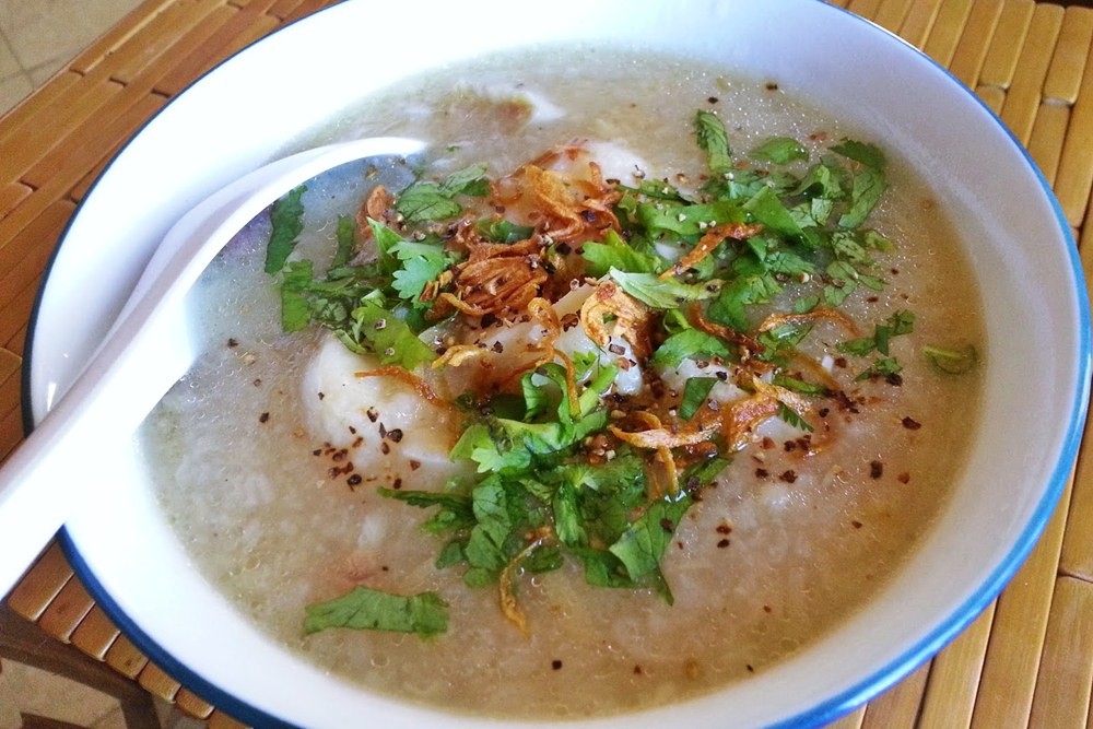 Cháo cá bàu - món ăn ngon Quảng Bình
