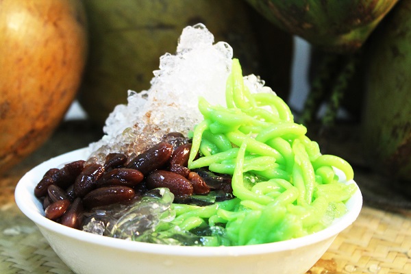 Chè Cendol món ăn vặt Malaysia
