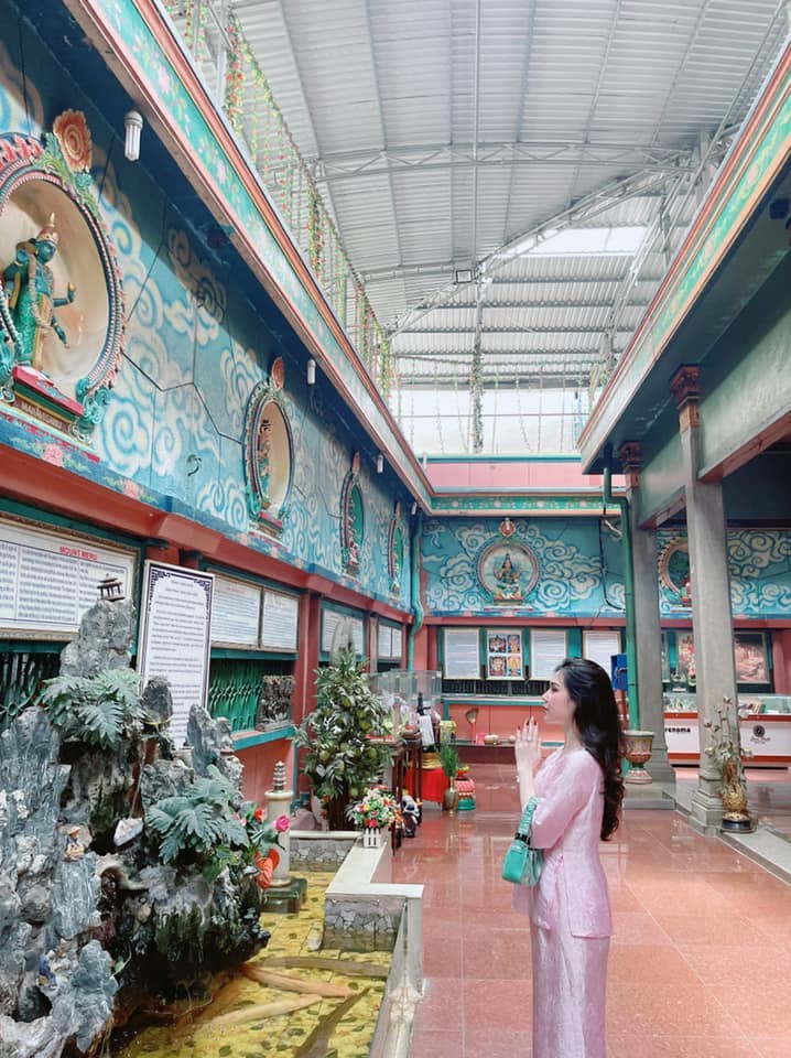 Chi tiết kiến trúc Hindu tại chùa Bà Ấn