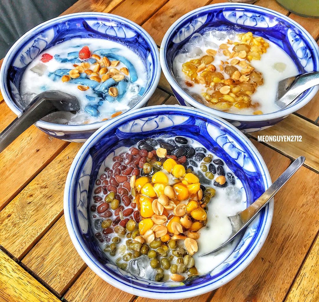 Chè đậu đỏ Sài Gòn tại quán Cô 7
