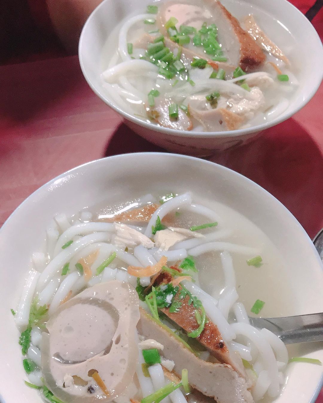 Bánh canh chả cá. Ảnh: @dinhthu1712