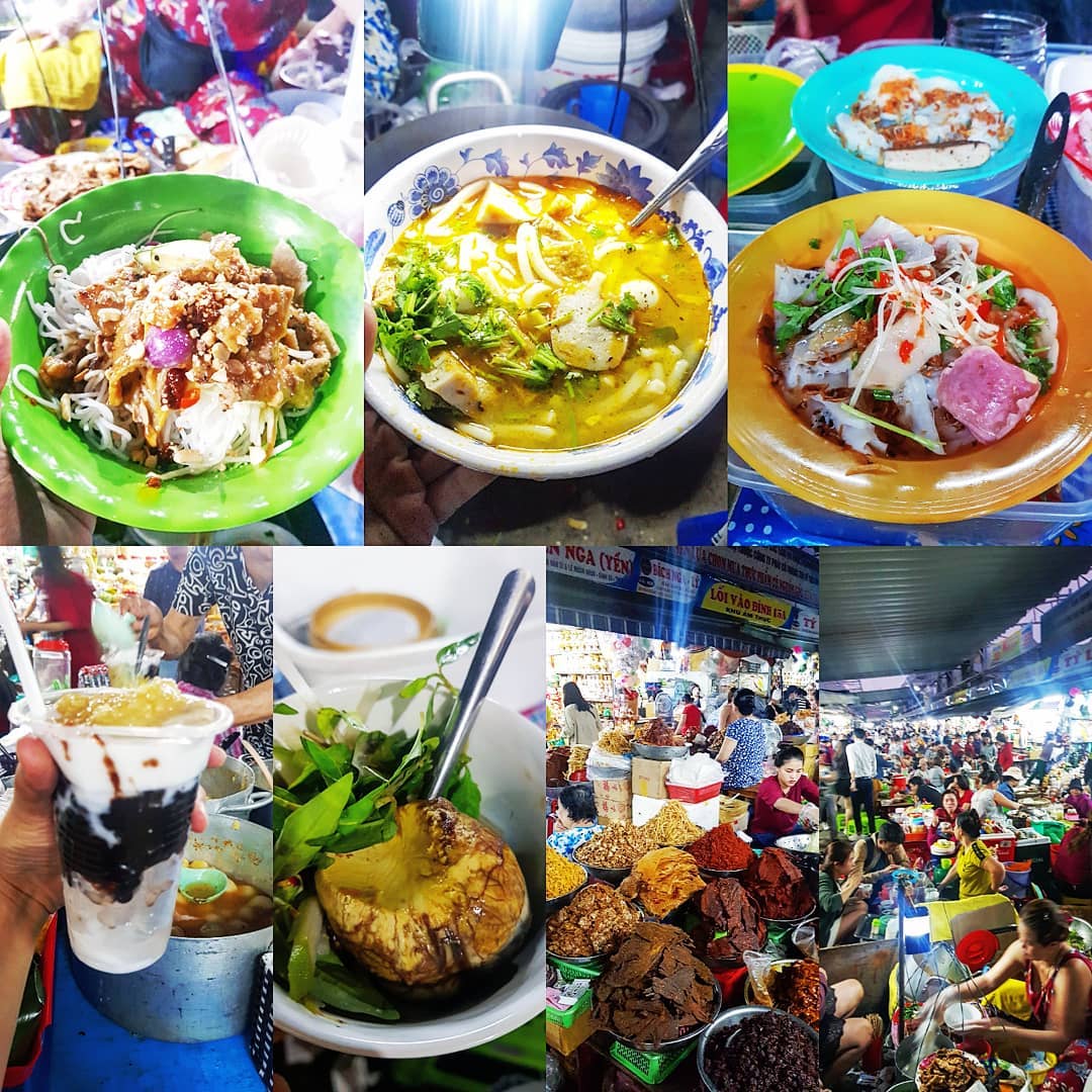 Ẩm thực chợ Cồn Đà Nẵng đa dạng