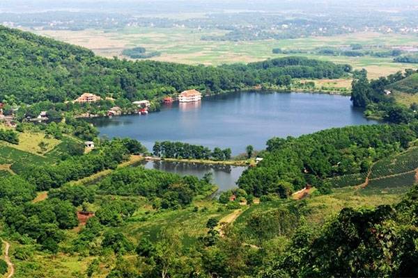 Bản đồ du lịch Ba Vì và các điểm check-in nổi tiếng