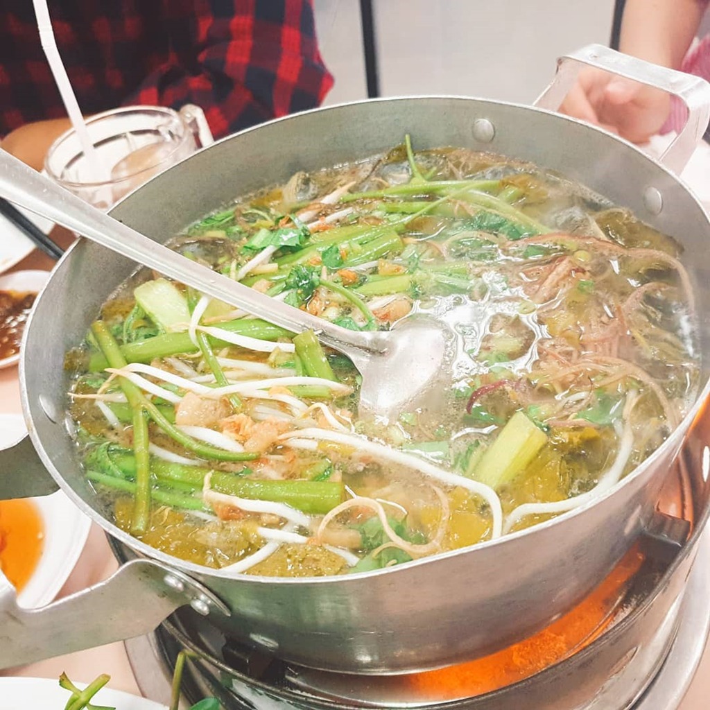 Món lẩu cá kèo ngon tại quán Rau Đắng TP.HCM