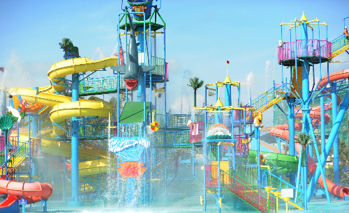 Công viên nước ngoài trời tại Vinpearl Land Phú Quốc