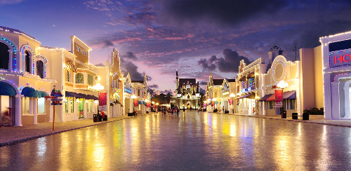 Phố mua sắm tại Vinpearl Land Phú Quốc