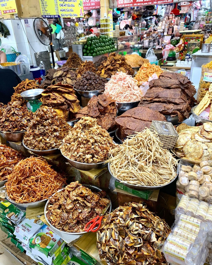 Các loại cá khô. Ảnh: rosie_ngochang