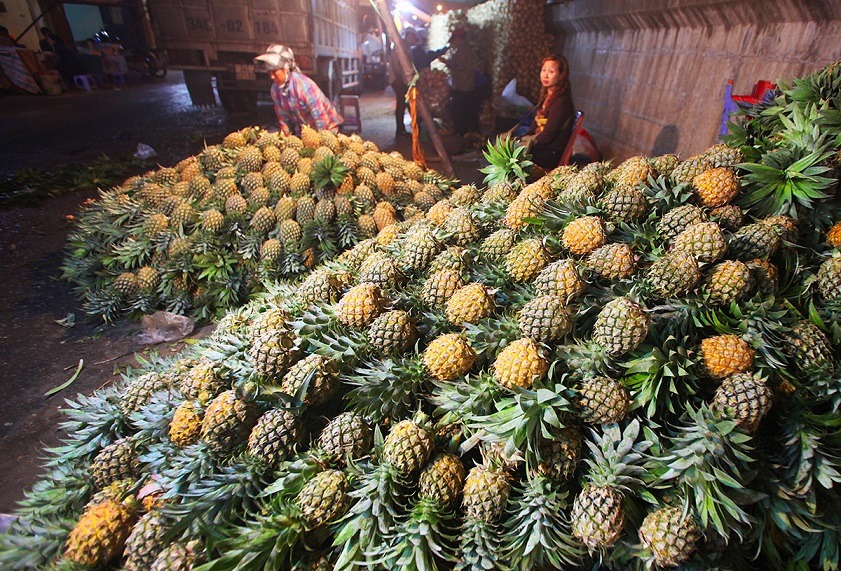 Chợ Long Biên chợ đầu mối nông sản