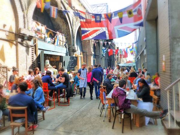 Khu vực Ropewalk xung quanh Chợ Maltby London
