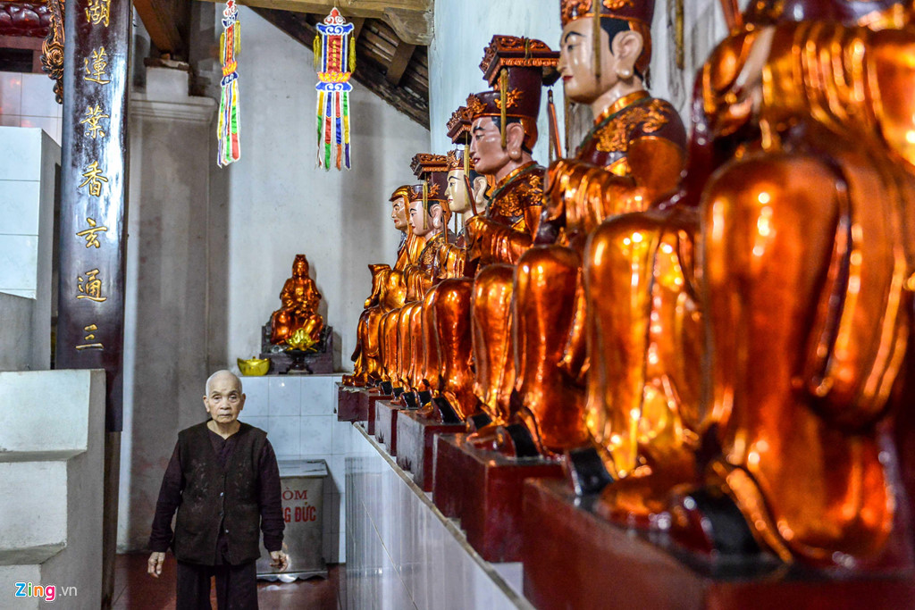 Chùa Bà Đanh Hà Nội được trùng tu năm 1889