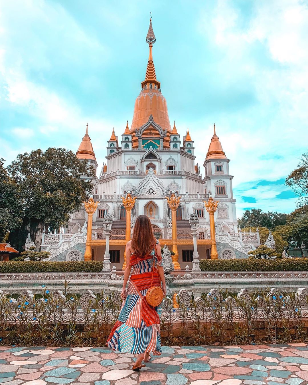 Bảo tháp Gotama Cetiya tại chùa Bửu Long quận 9