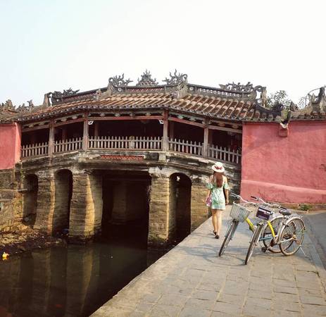 Chùa Cầu là điểm check-in Hội An mang tính biểu tượng