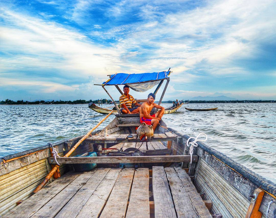 Du lịch phượt phá Tam Giang bằng xe máy từ trung tâm Huế