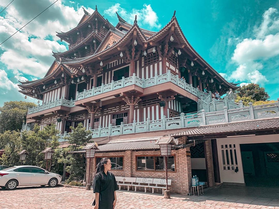Không gian tu viện Khánh An