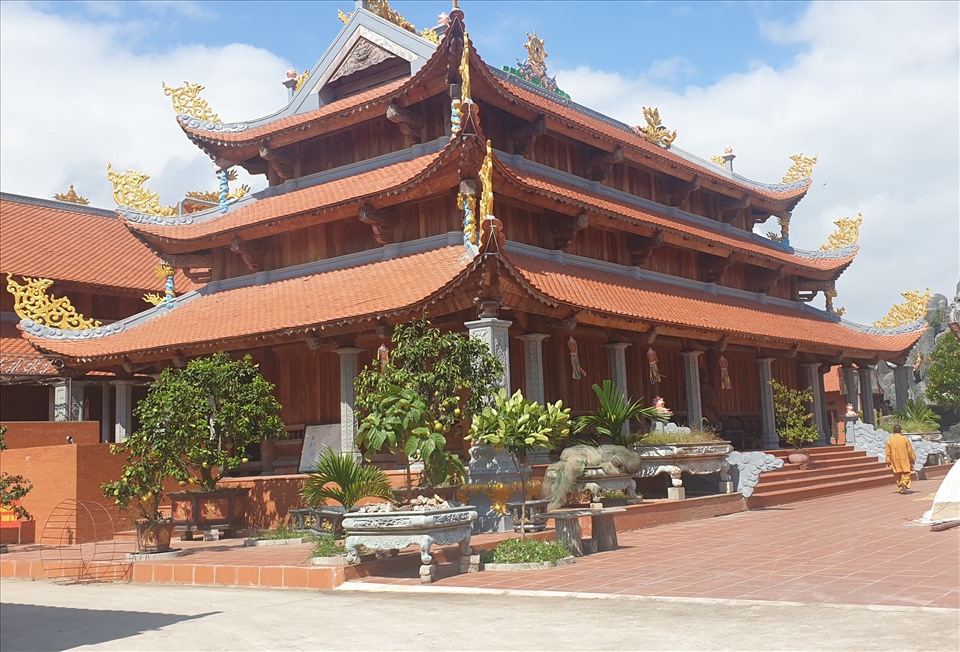 Toàn cảnh Chùa Giữa Đồng sau khi trùng tu