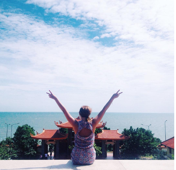 Chùa Hộ Quốc Phú Quốc view biển