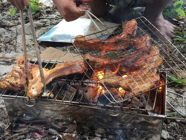 Nghe chim hót và ngắm cảnh trên đảo Mắt Rồng