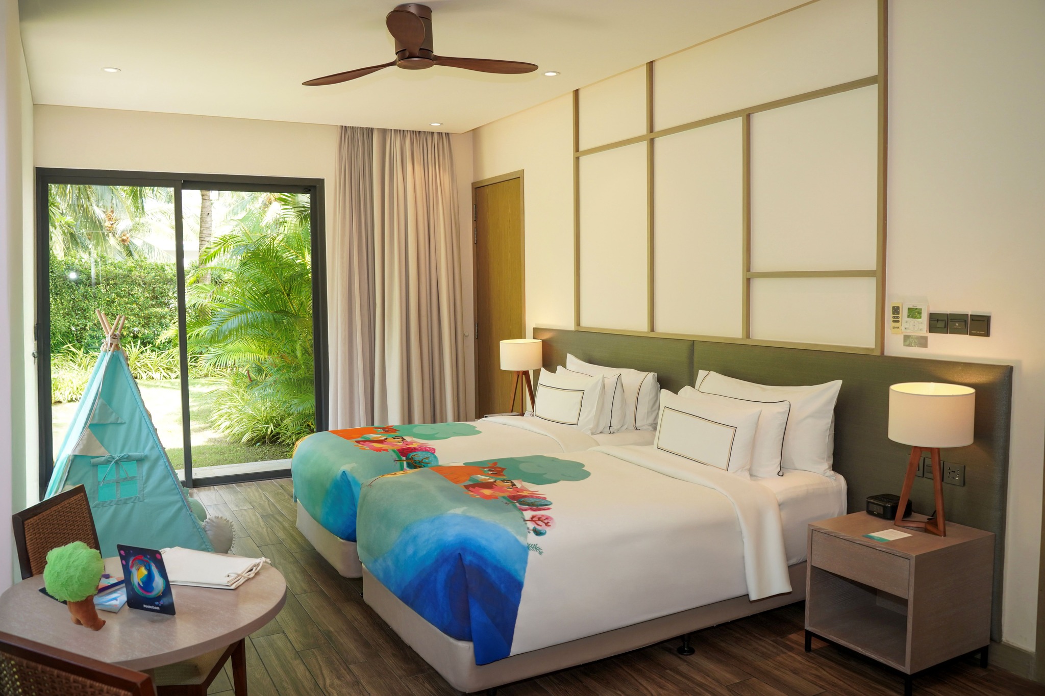 Không gian xanh mát tại Melia Hồ Tràm Beach Resort