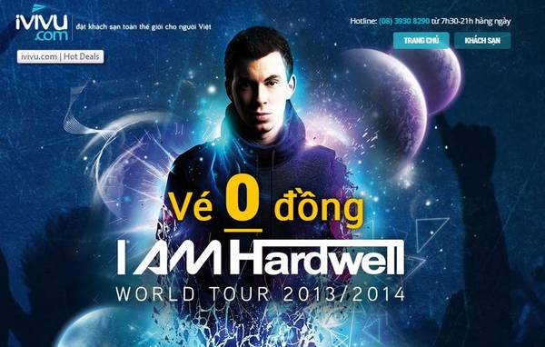 Show Hardwell Sài Gòn - Hình ảnh sự kiện âm nhạc
