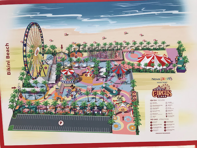 Bản đồ Circus Land Phan Thiết